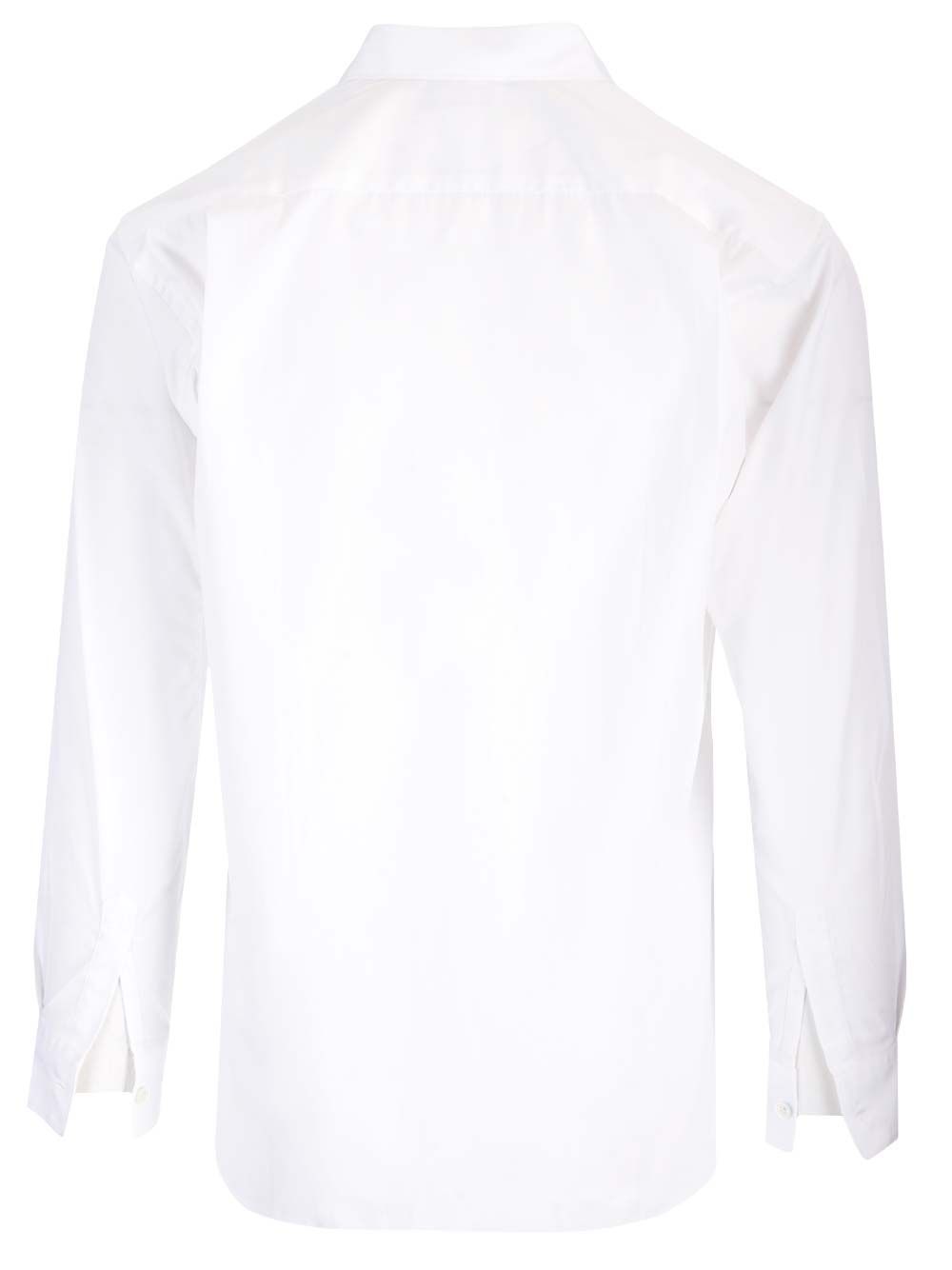 Comme Des GarçOns Shirt Cotton Poplin Shirt Shirts - White | 589ed5fcdd370314ca7d8f474fd80602fe88e460
