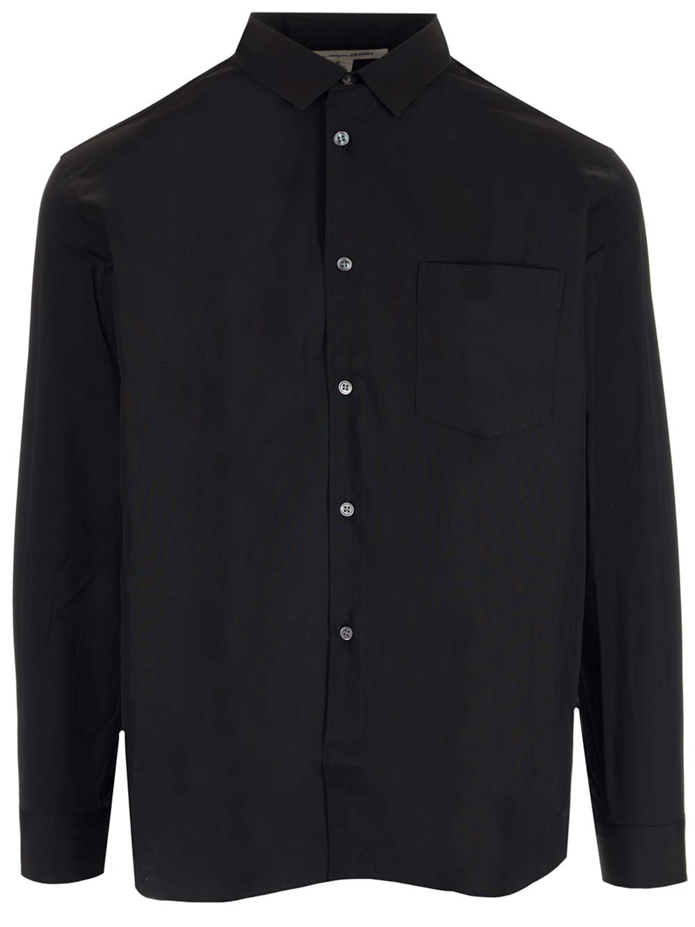Comme Des GarçOns Shirt Cotton Poplin Shirt Shirts - Black | a288abbbc0e41602d0cbfbab99dc15246fad0aab