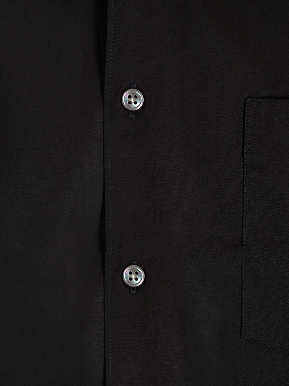 Comme Des GarçOns Shirt Cotton Poplin Shirt Shirts - Black | 6e10194513605973f0a3d2328402e5faf716db86