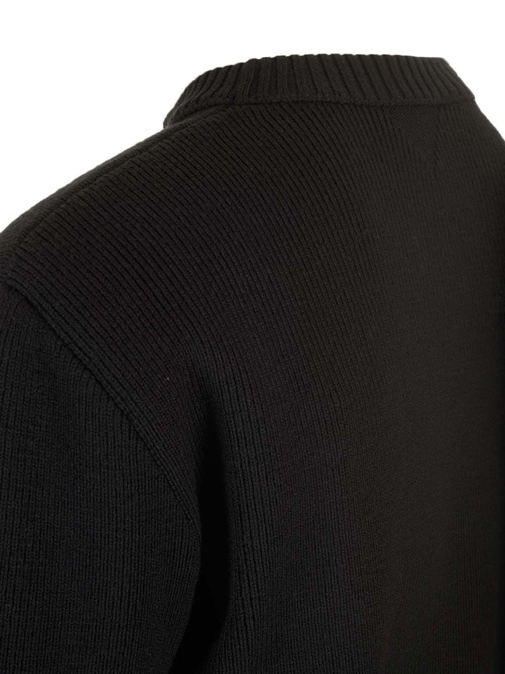 Bottega Veneta Wool Sweater Knitwear - Black | 557e06f5661919320f7b2f905b3eff29b8b25a32