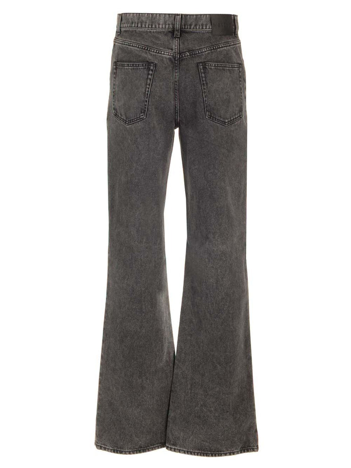Mcqueen Low Waist Jeans - Black | 3d3087710cf286f058c50514f75d852df348cc81