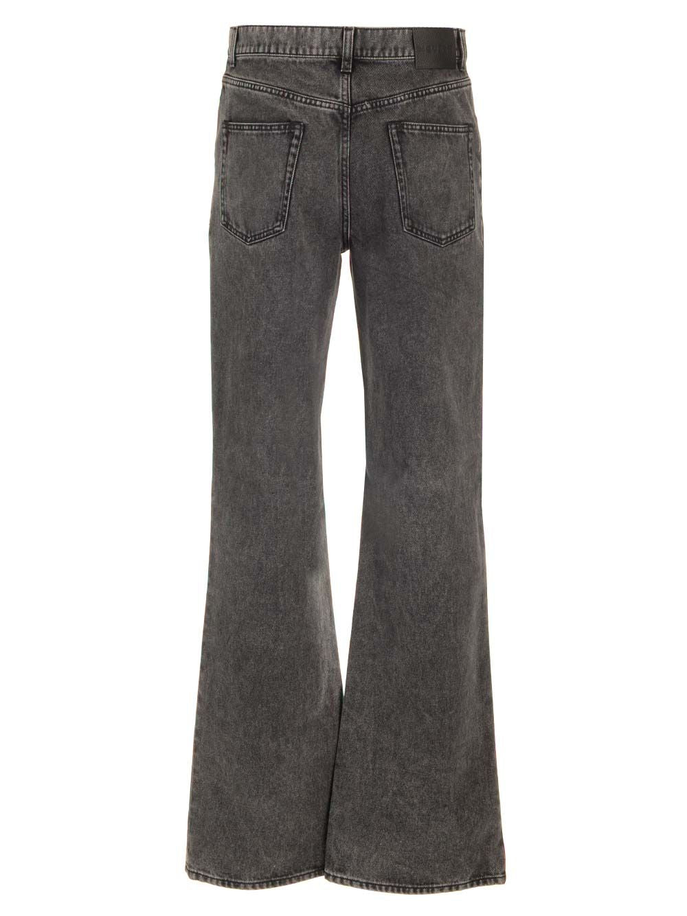 Mcqueen Low Waist Jeans - Black | 3d3087710cf286f058c50514f75d852df348cc81