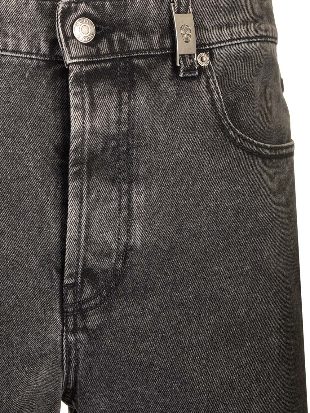 Mcqueen Low Waist Jeans - Black | a8134f991d89523913ce5f56081307f57a5c1158