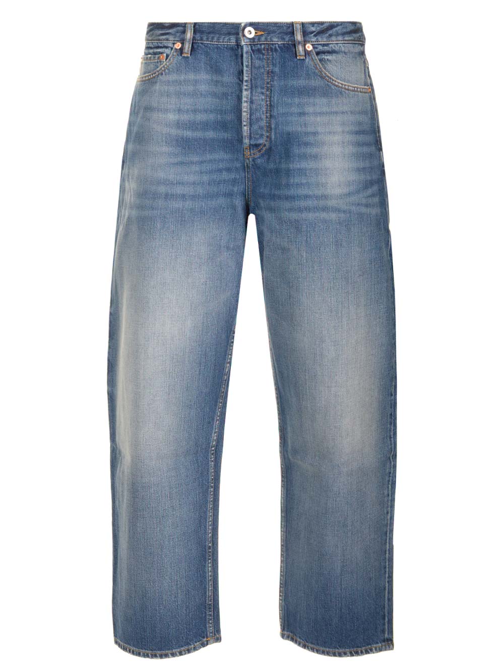 Valentino Garavani Wide-Leg Jeans - Blue | bb3fff9db5cbe3bbfe097af7c2ce4cf16495f407