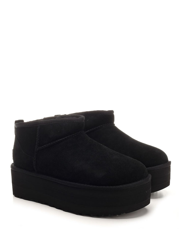 Ugg Ultra Mini Platform Boots - Black | 1f778526f97603db5b98e390f37b0c925f11e585
