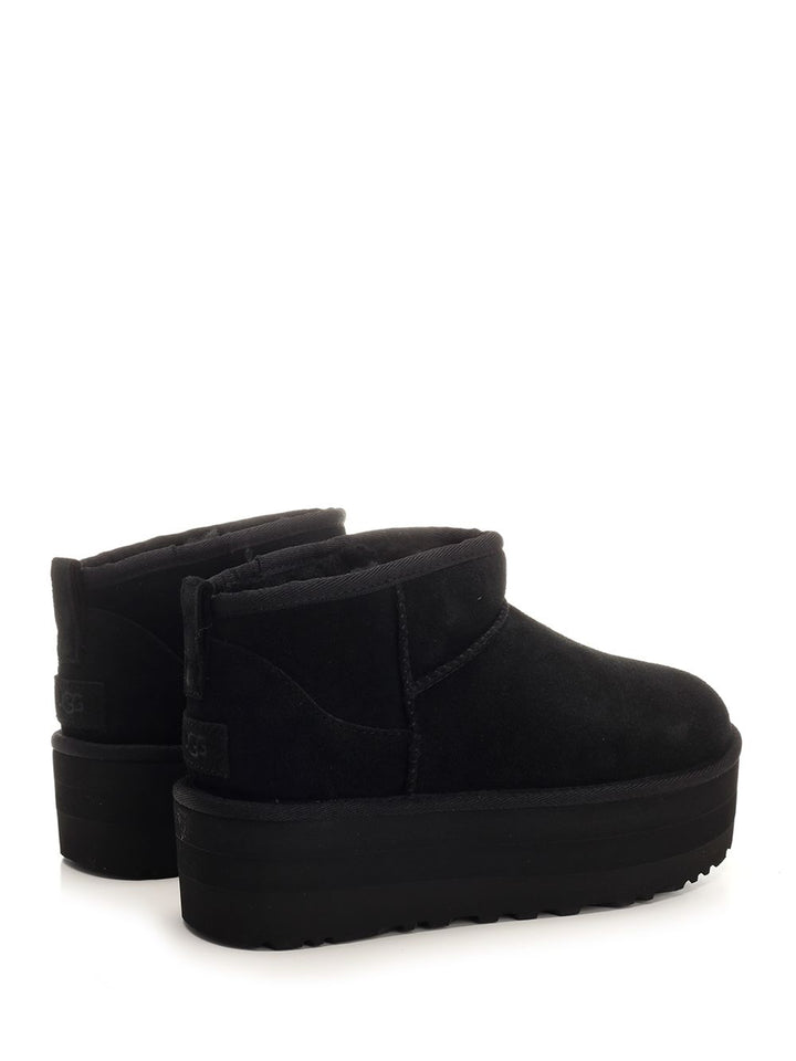Ugg Ultra Mini Platform Boots - Black | c1cc23596e5f003bcf3f0191c89dd28adab5a760