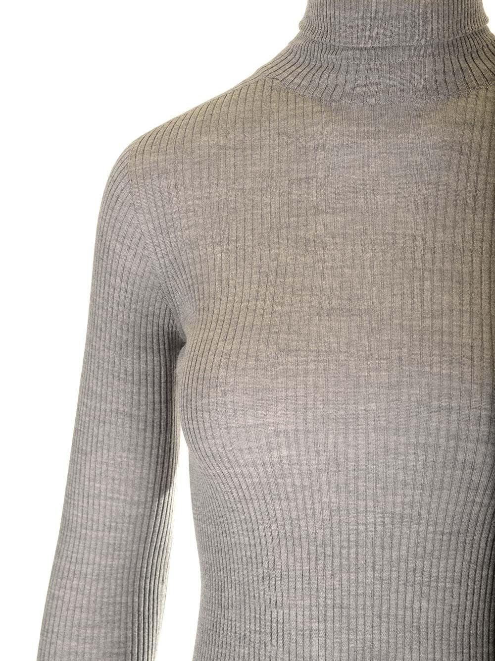 Sportmax Flavia Knitwear - Grey | e09f6744b23aff0aa885b0d9b011e6968abd35f9