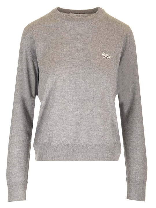 Regular Fit Jumper Knitwear Grey