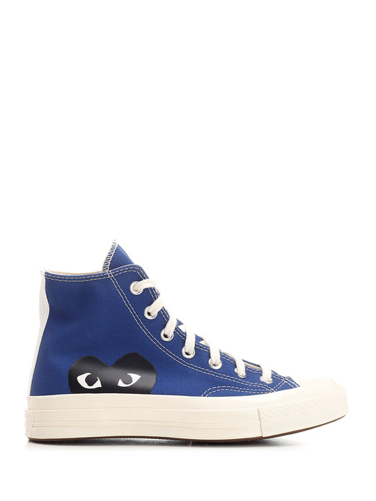 New Big Heart Sneakers Blue