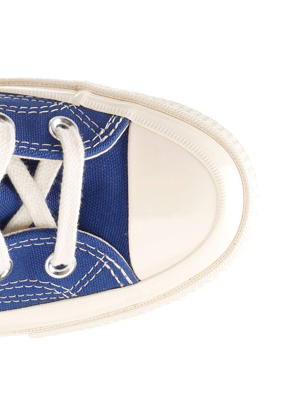 Comme Des Garcons Play New Big Heart Sneakers - Blue | fca2acacc3afc566893e1e2be7d1b55eb3056192