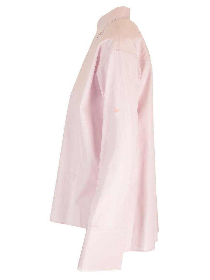 Loewe Cotton Poplin Shirt Shirts - Rose | 9488ab46e3a791a6c55bedf558247e5c7192f333