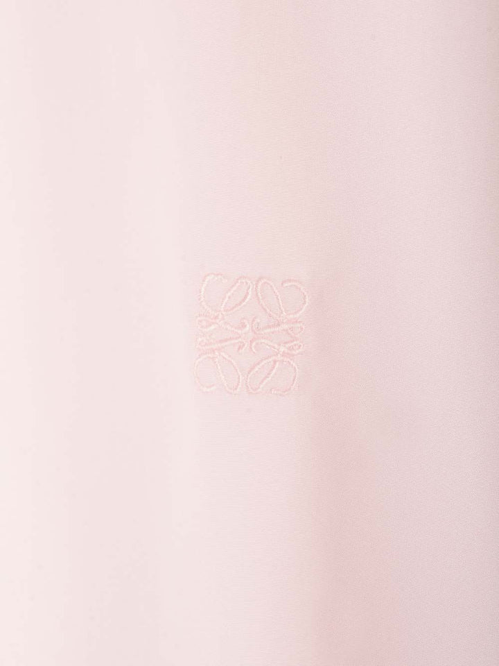 Loewe Cotton Poplin Shirt Shirts - Rose | d75557969ede5397e3573aef960c98531156e56f