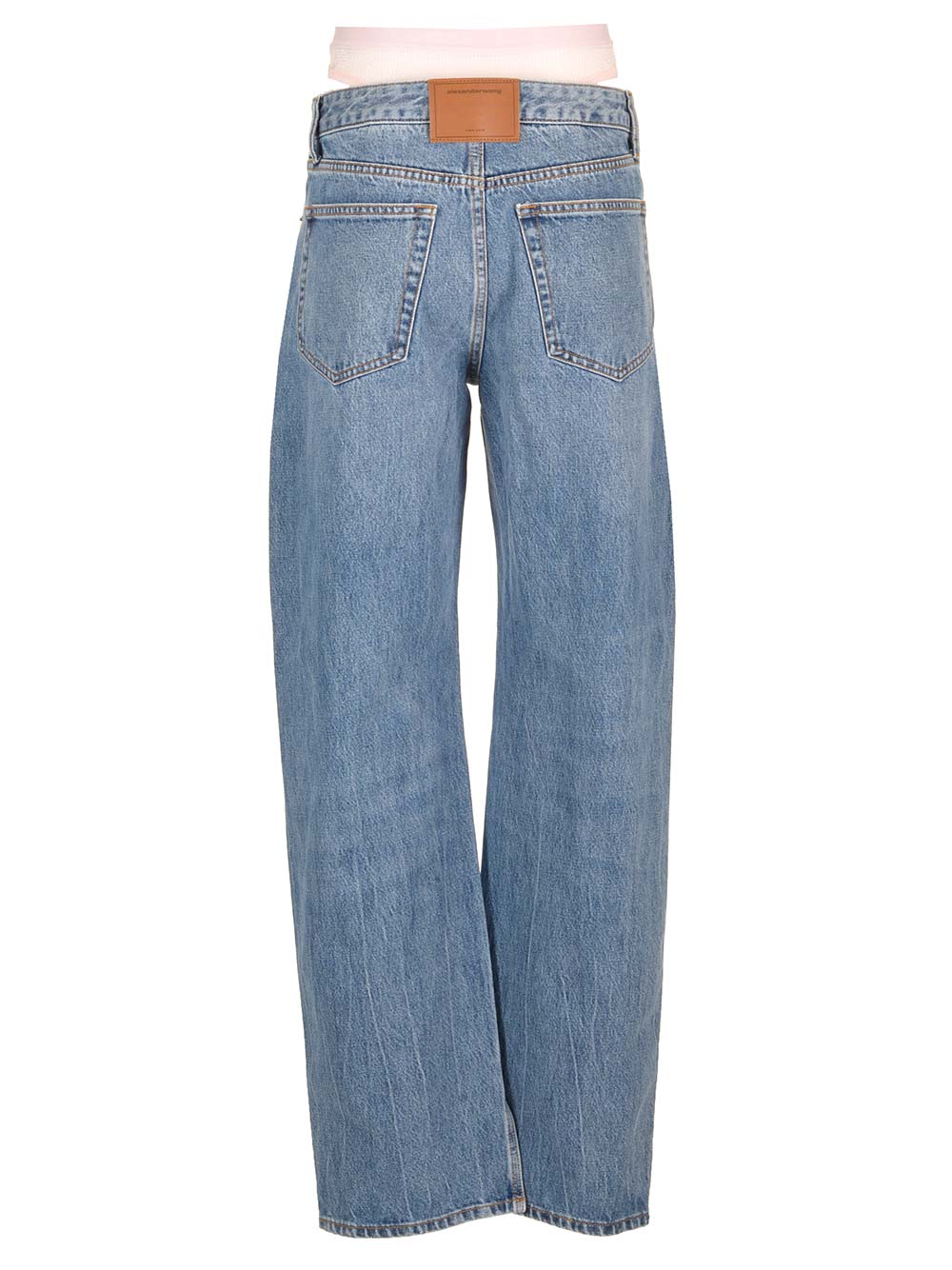 Alexander Wang Straight Leg Jeans - Light blue | f9d2357f03c9fb8bd26becfe1c072e85f0474661