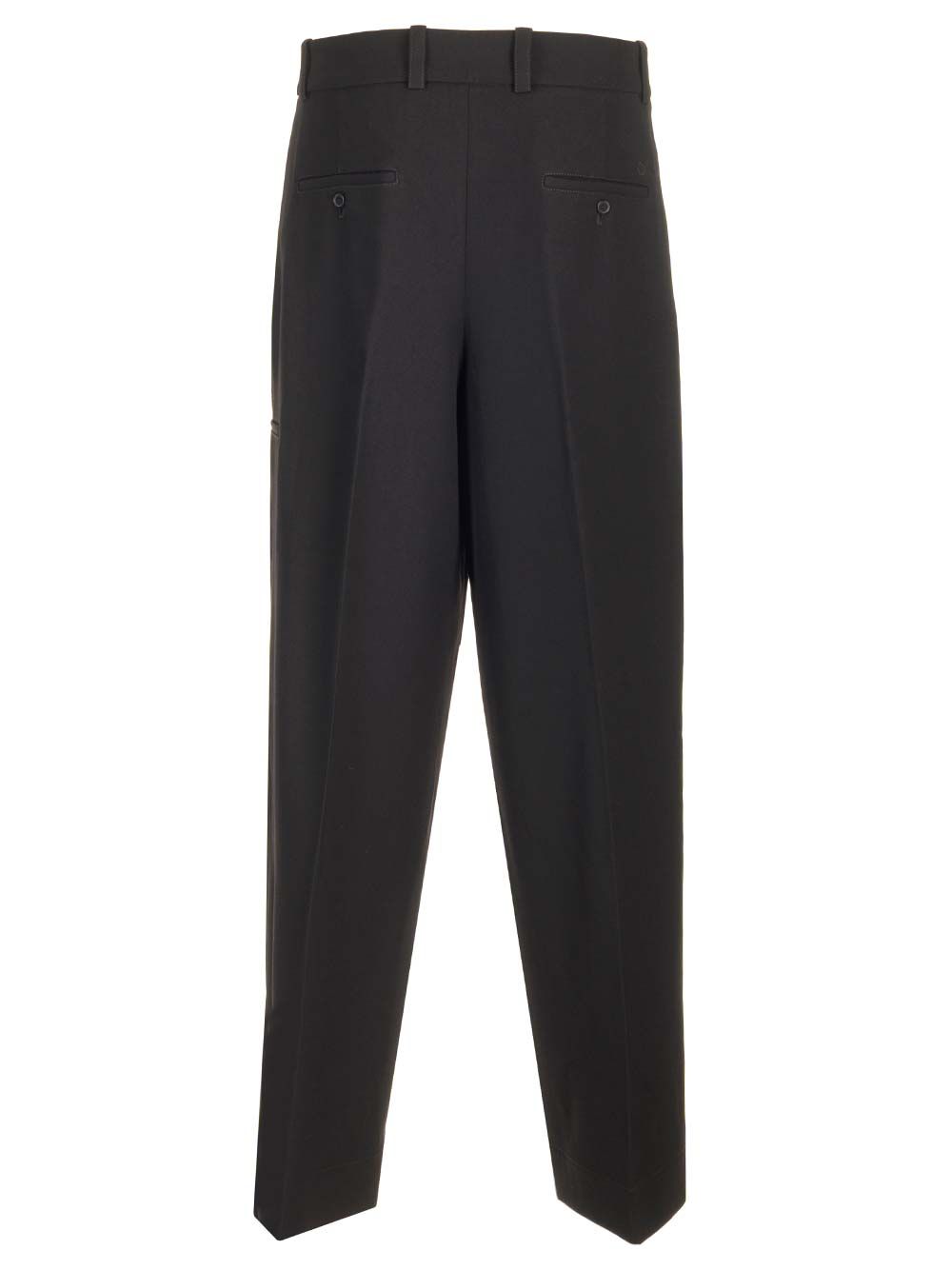 Off-White Virgin Wool Trousers - Black | 8f86dac9c62bcdfd6a7d48e821027c48d240d47e