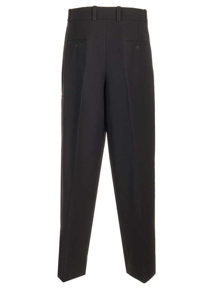 Off-White Virgin Wool Trousers - Black | 8f86dac9c62bcdfd6a7d48e821027c48d240d47e