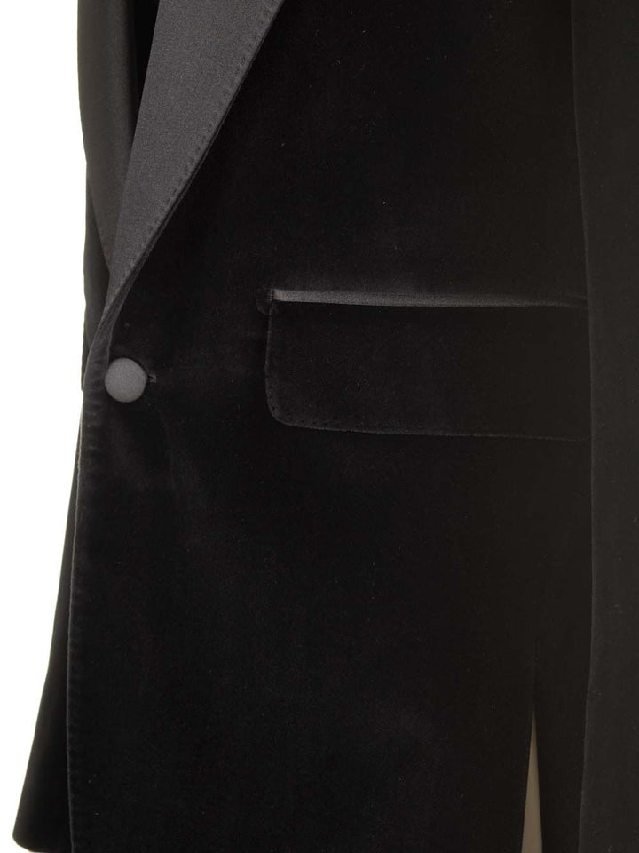 Dolce & Gabbana Velvet Tuxedo Jacket Jackets - Black | 059d99671e07b09e53cb12c796a3ec7f88bf8d54