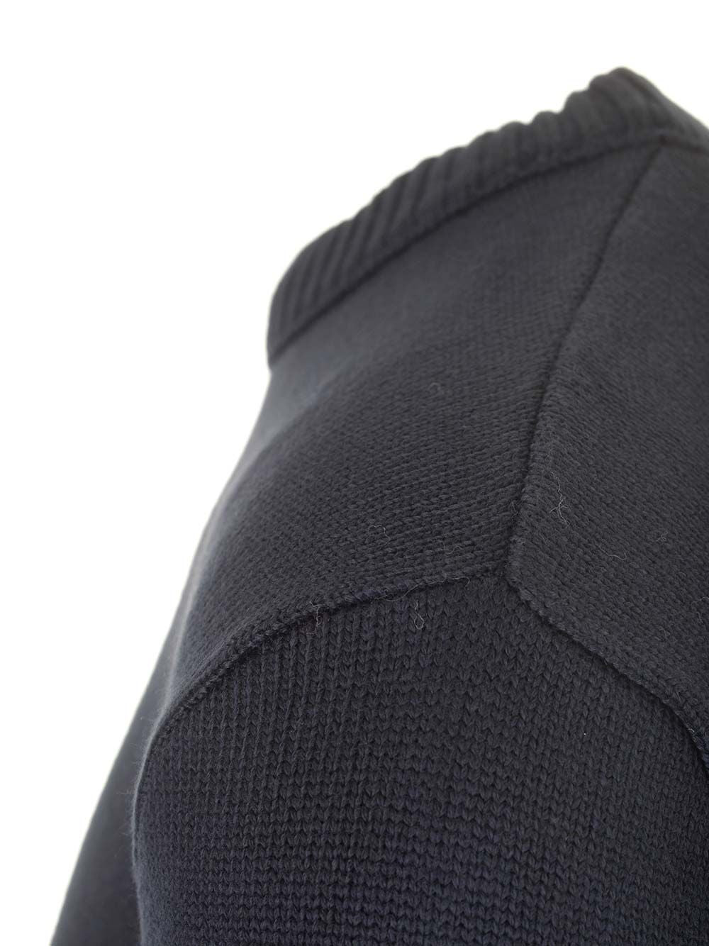 Stone Island Winter Cotton Crewneck Sweater Knitwear - Blue | 18e837ee2f11884d69da1725334cd2cd4bca1618