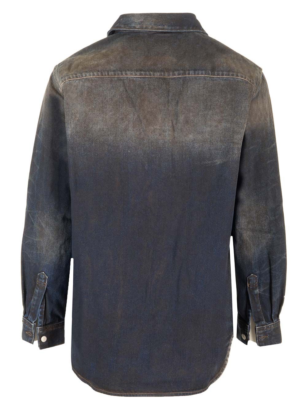 Acne Studios Relaxed Fit Denim Shirt Shirts - Blue | 68b31f0b0ae320244cac3af4cdc1c4a73402173e