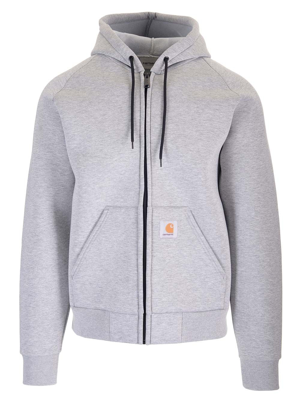 Carhartt Wip Car-Lux Hooded Jackets - Grey | 1ba61753011c31ac19f59d7e99f151c7a6b3eb41