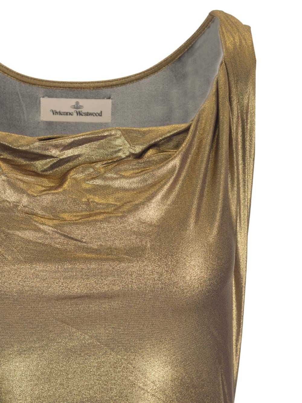 Vivienne Westwood Liz Dresses - Gold | 2fc4b025313fef8b45f4744593d9a18f7fd30bec