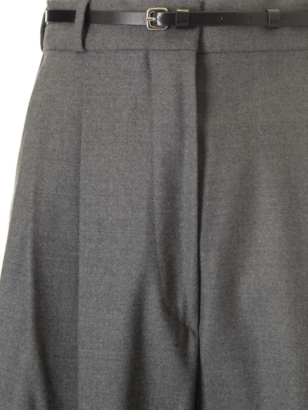 Sportmax Oversized Trousers - Grey | bb7a3404e6bbc0cf9354769e263e1e5d11538e40