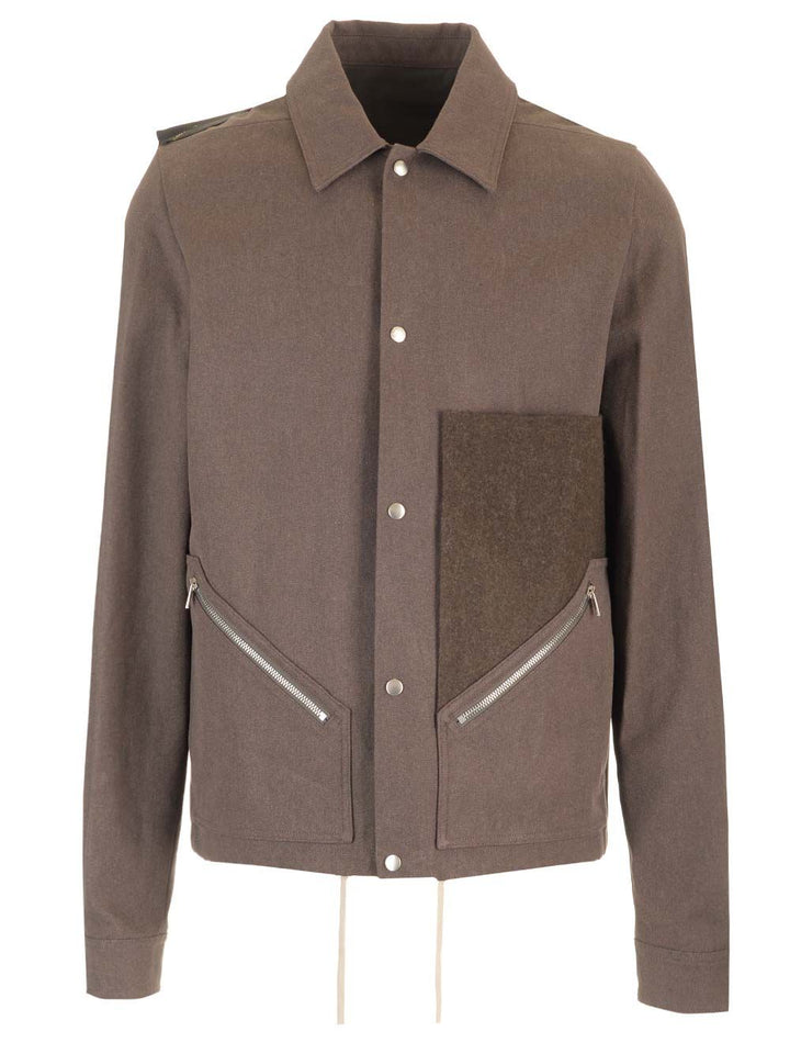 Rick Owens Tour Snap Front Jacket Trousers - Brown | 4f24d0355551d203c4f3a2b2a1b6d9087334a33d