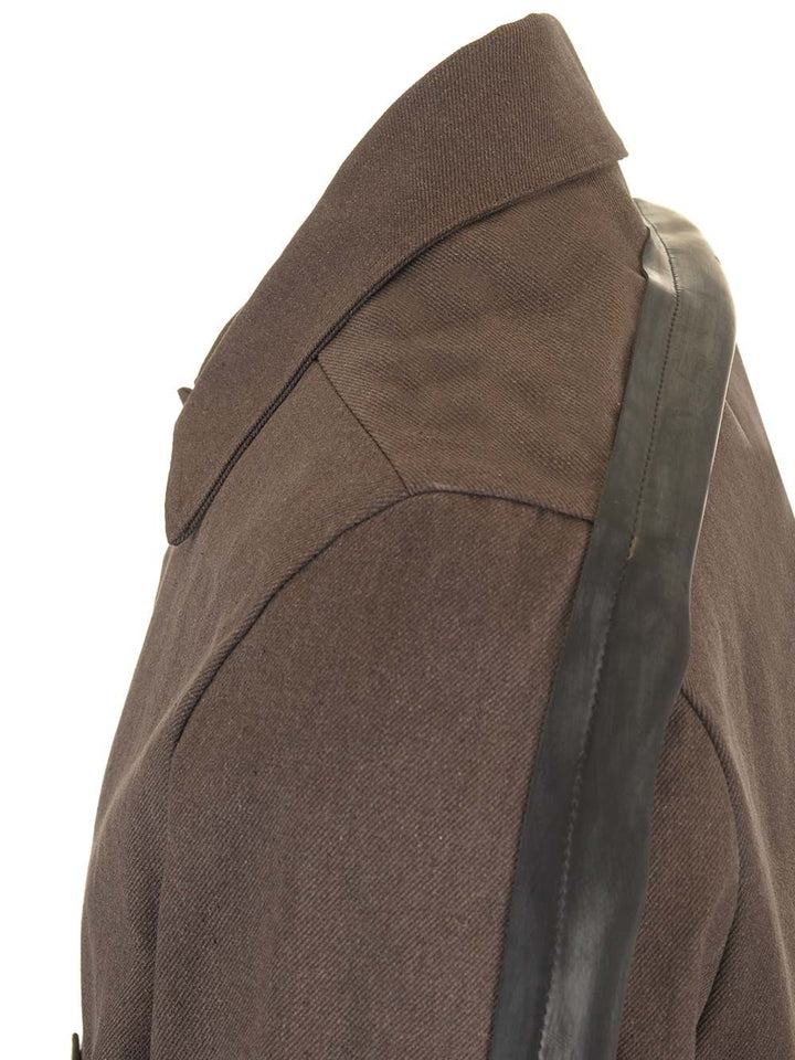 Rick Owens Tour Snap Front Jacket Trousers - Brown | 9a6aa6ca228988aaf25756043ffacf771007e828