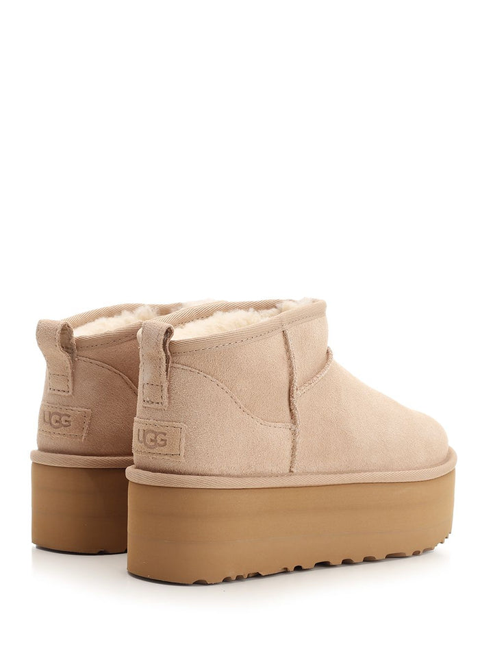 Ugg Ultra Mini Platform Boots - Beige | 103b8a3f53cb72b227ae6403dbf817f1da05e86e