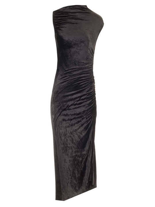 Velvet Dress Dresses Black