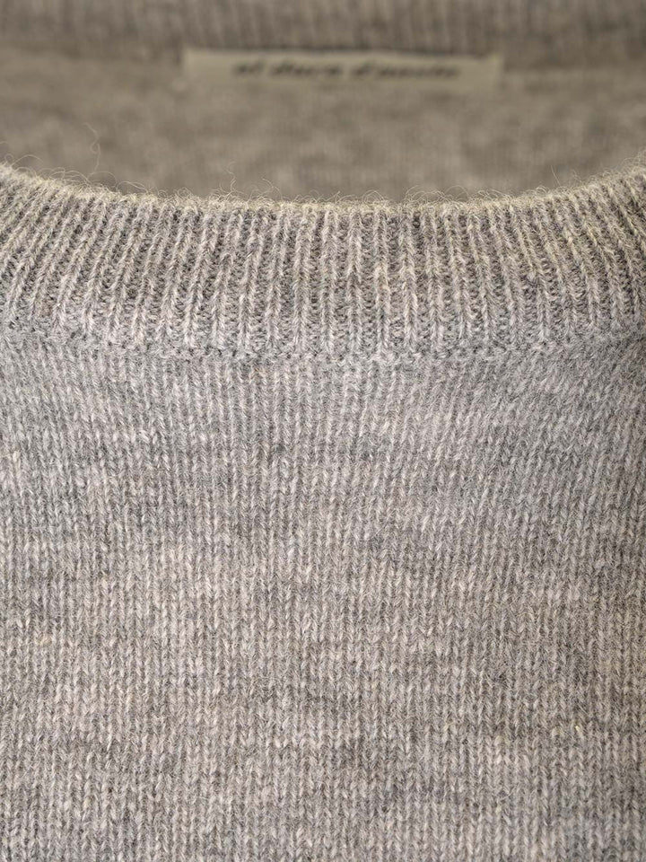 Al Duca D'Aosta Cashmere Crewneck Sweater Knitwear - Grey | efceac4eb8e6bef038f56c9f34caaec3d5b1d708