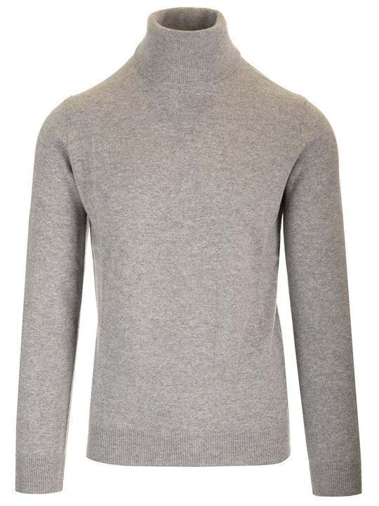 Cashmere Turtleneck Knitwear Grey