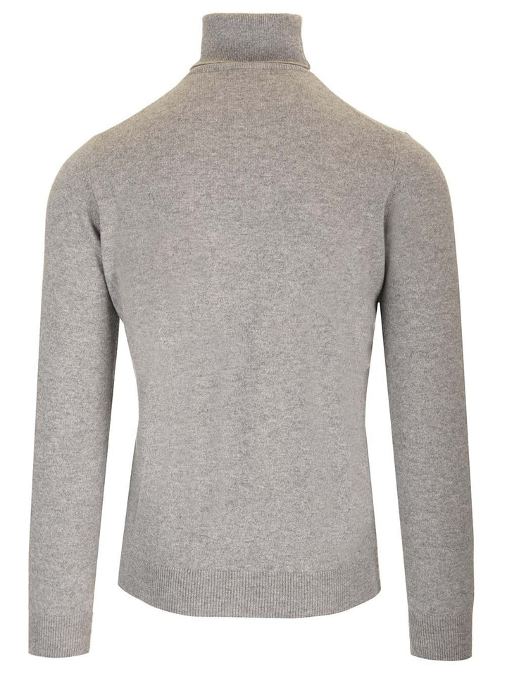 Al Duca D'Aosta Cashmere Turtleneck Knitwear - Grey | 5268fd02b702e6de9e7423874f5f77cd769fff4e
