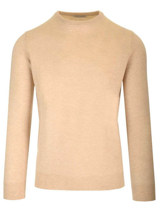 Cashmere Crewneck Sweater Knitwear Beige