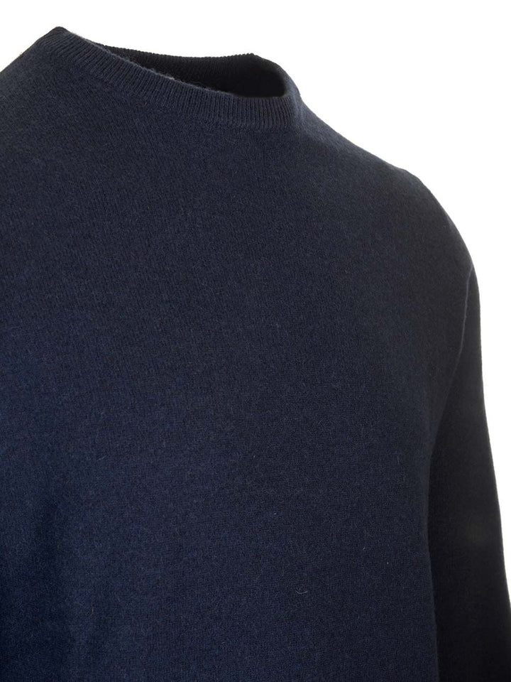 Al Duca D'Aosta Cashmere Crewneck Sweater Knitwear - Blue | d4de09415e47b5acc9cb914a6f707c7492ba1548