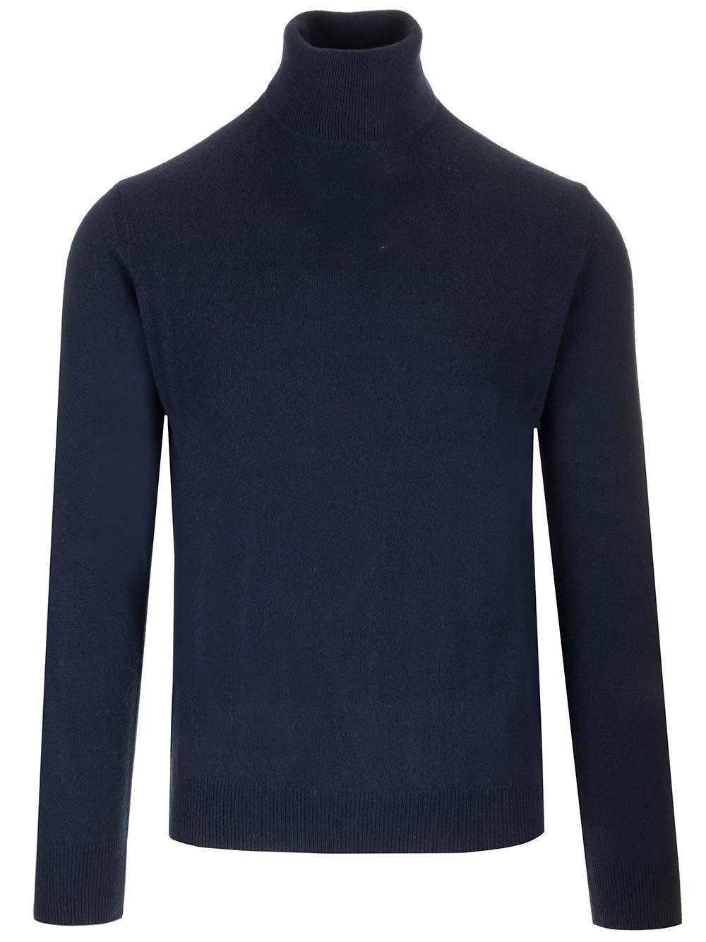Al Duca D'Aosta Cashmere Turtleneck Knitwear - Blue | 8b5b4aa58933b8c17fcaff2d405d55fe3725f01e