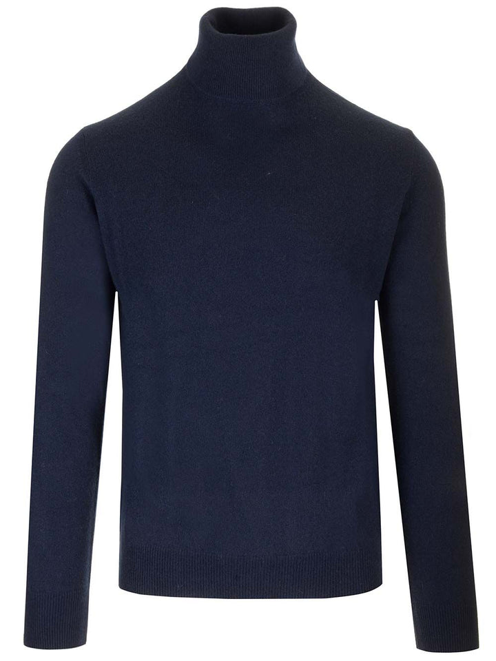 Al Duca D'Aosta Cashmere Turtleneck Knitwear - Blue | 8b5b4aa58933b8c17fcaff2d405d55fe3725f01e