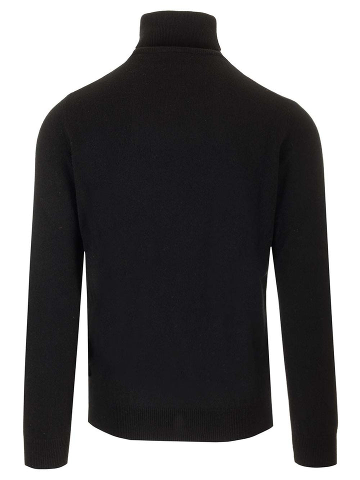 Al Duca D'Aosta Cashmere Turtleneck Knitwear - Black | fcba573a89c06edc390ed31770eec028c77ac287