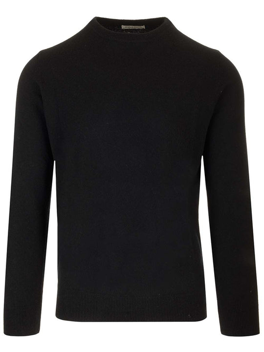 Cashmere Crewneck Sweater Knitwear Black