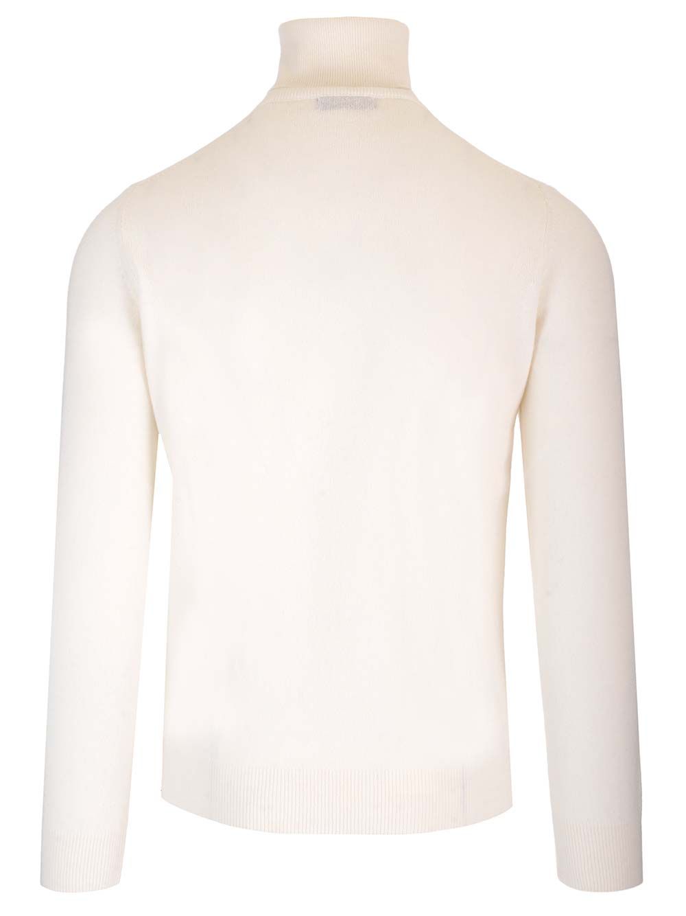 Al Duca D'Aosta Cashmere Turtleneck Knitwear - White | a95c5cbaa812143be6288bbef76a2bd95c2d1974