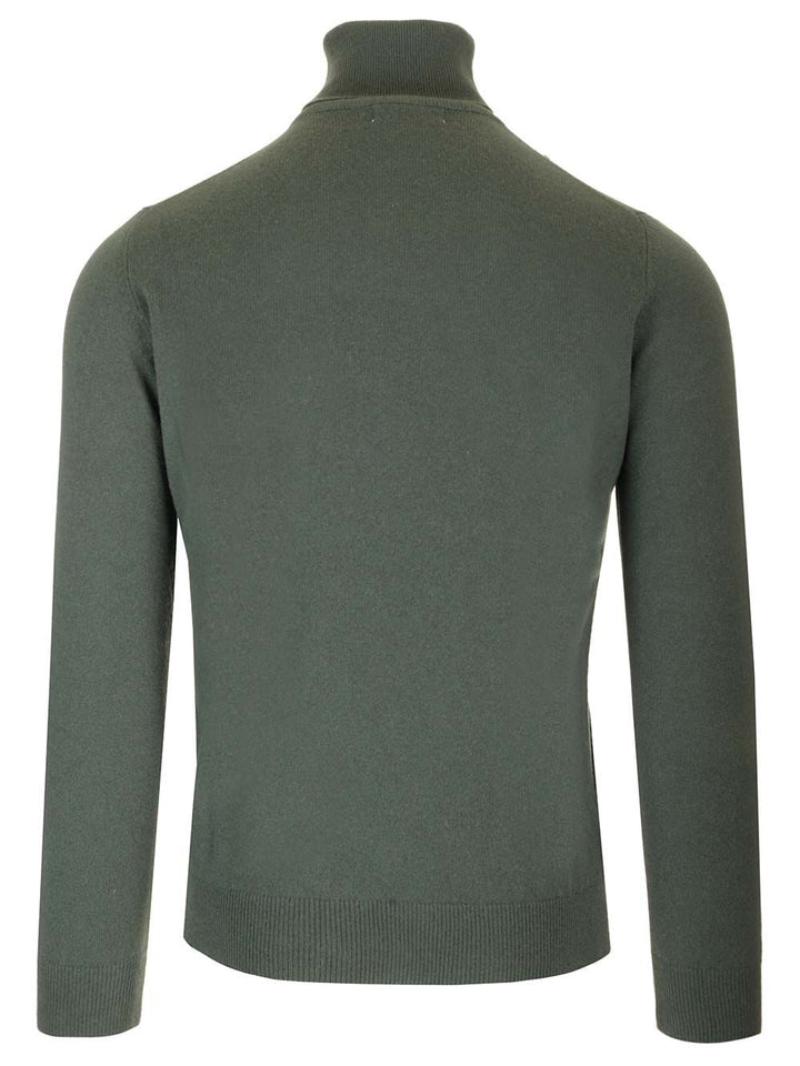 Al Duca D'Aosta Cashmere Turtleneck Knitwear - Green | 3ddd070ba8cc732f19c9ad4af1b6f068c3fe5bc3