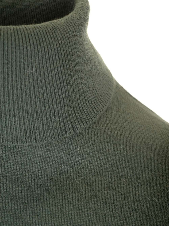 Al Duca D'Aosta Cashmere Turtleneck Knitwear - Green | b648456c98273e3a253d69b5b43fb3f590b4410b