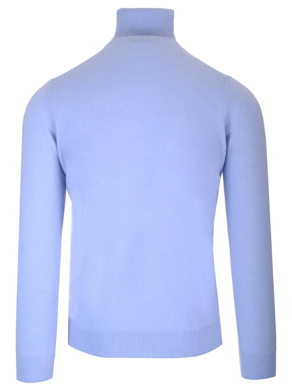 Al Duca D'Aosta Cashmere Turtleneck Knitwear - Light blue | bc3ee494ed95ec5379f73e00cd2d7ea4d7f20511