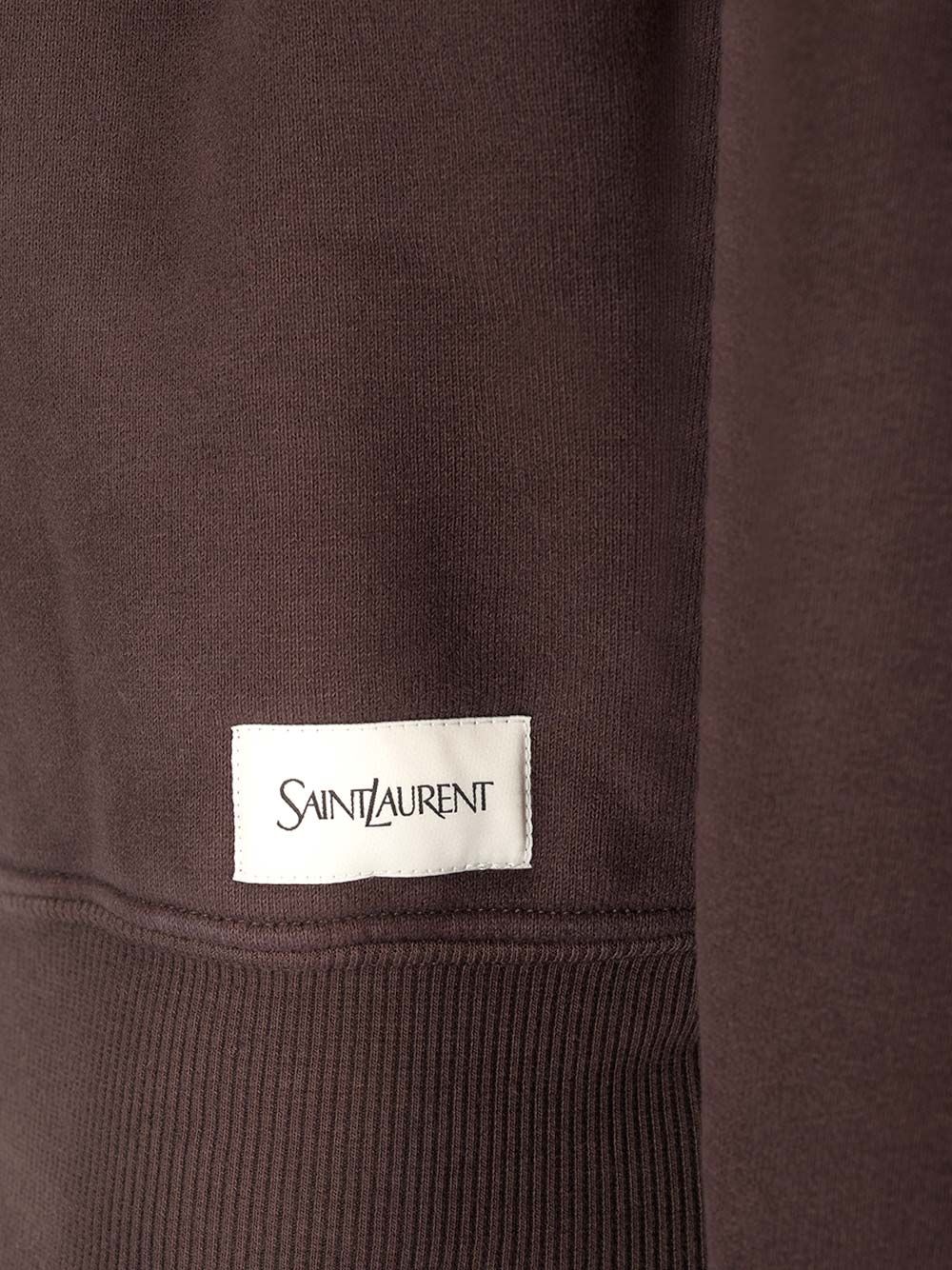Saint Laurent Crewneck Sweatshirt Knitwear - Brown | d3a6ab7a9a4c0e952ce695985376d6bb119b727a