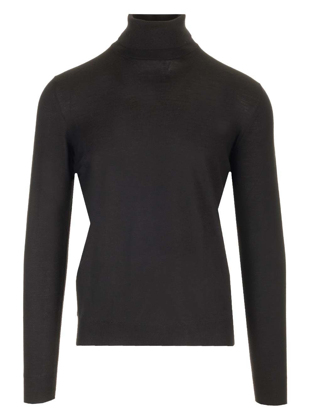 Mauro Ottaviani Wool Turtleneck Knitwear - Black | 54ea0af7f8d71cca3eaa91a4eea950860e6bff6d