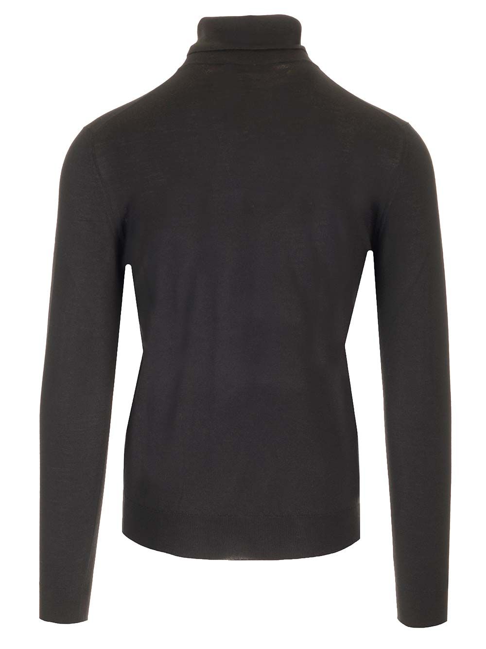 Mauro Ottaviani Wool Turtleneck Knitwear - Black | 97334ffc1f7a4423b1d32d829bfbd90b5b014999