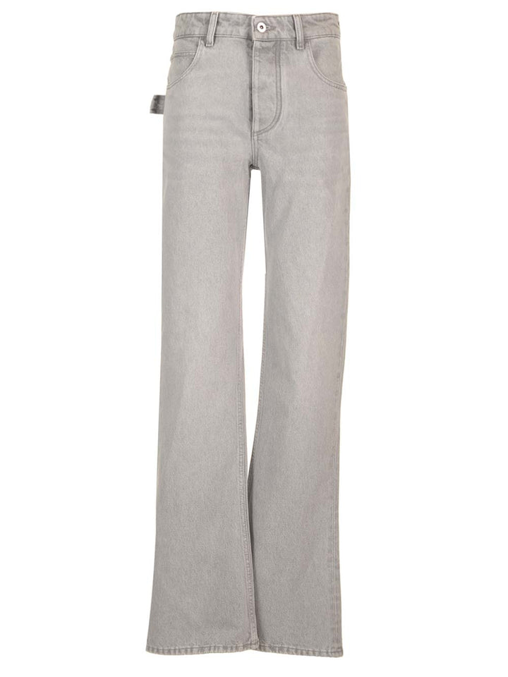 Bottega Veneta Boot Cut Jeans - Grey | 3fbb86552602dabe9f27ae8b2eb92d08a9d8965f