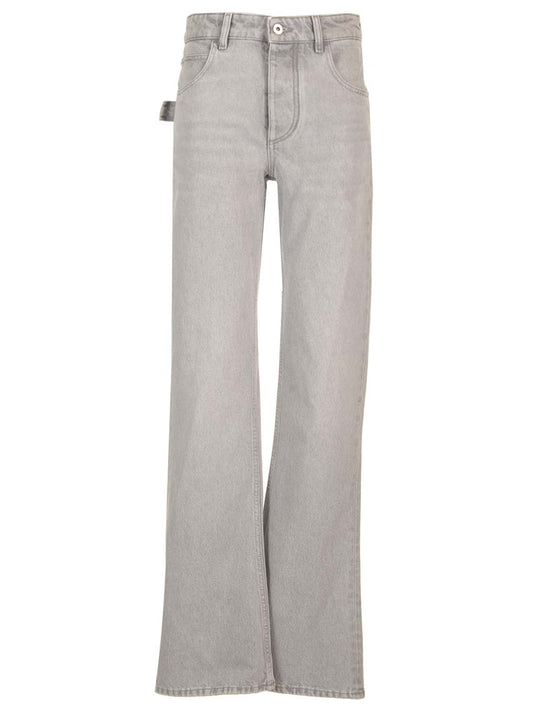 Boot Cut Jeans Grey