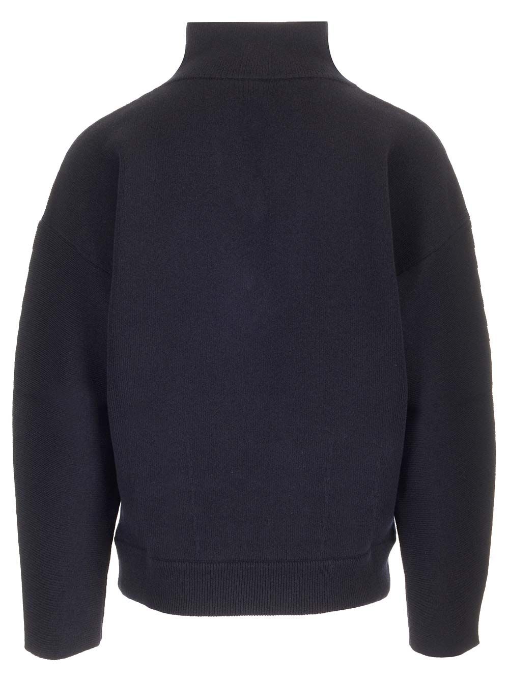 Bottega Veneta Compact Wool Sweater Knitwear - Blue | ae6e14ebd0a79edf72075c2b46eebc30789b8c64