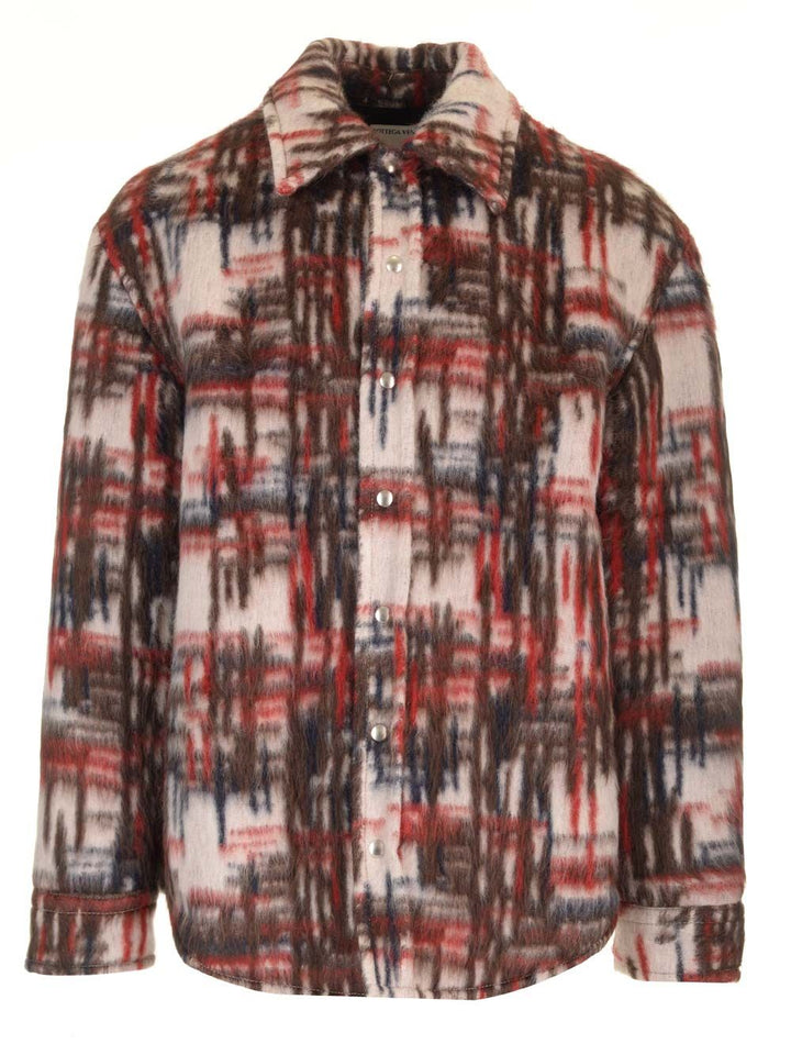 Bottega Veneta Brushed Alpaca Overshirt Jackets - Multicolor | 0b4d581f0a8e10a274bca0ba1e04454ceef38fd9