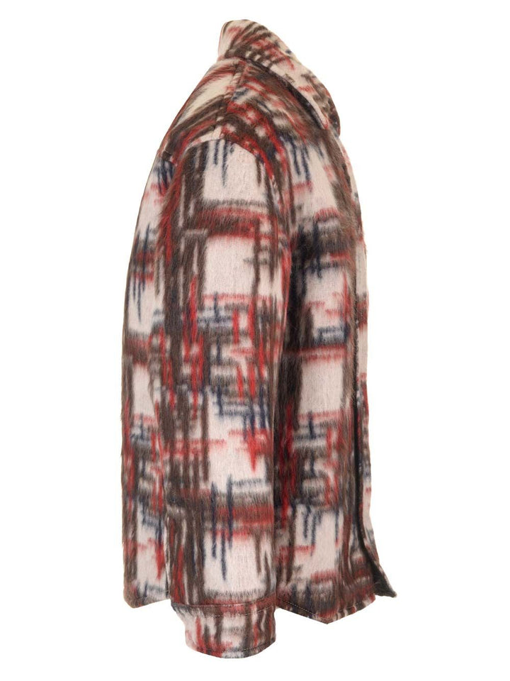 Bottega Veneta Brushed Alpaca Overshirt Jackets - Multicolor | 0f60e4a3a1e80f8e253ee781ff472070dcd9f22c